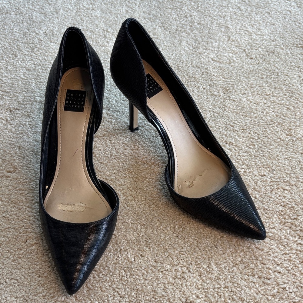WHBM Elegant Black Women's Heels